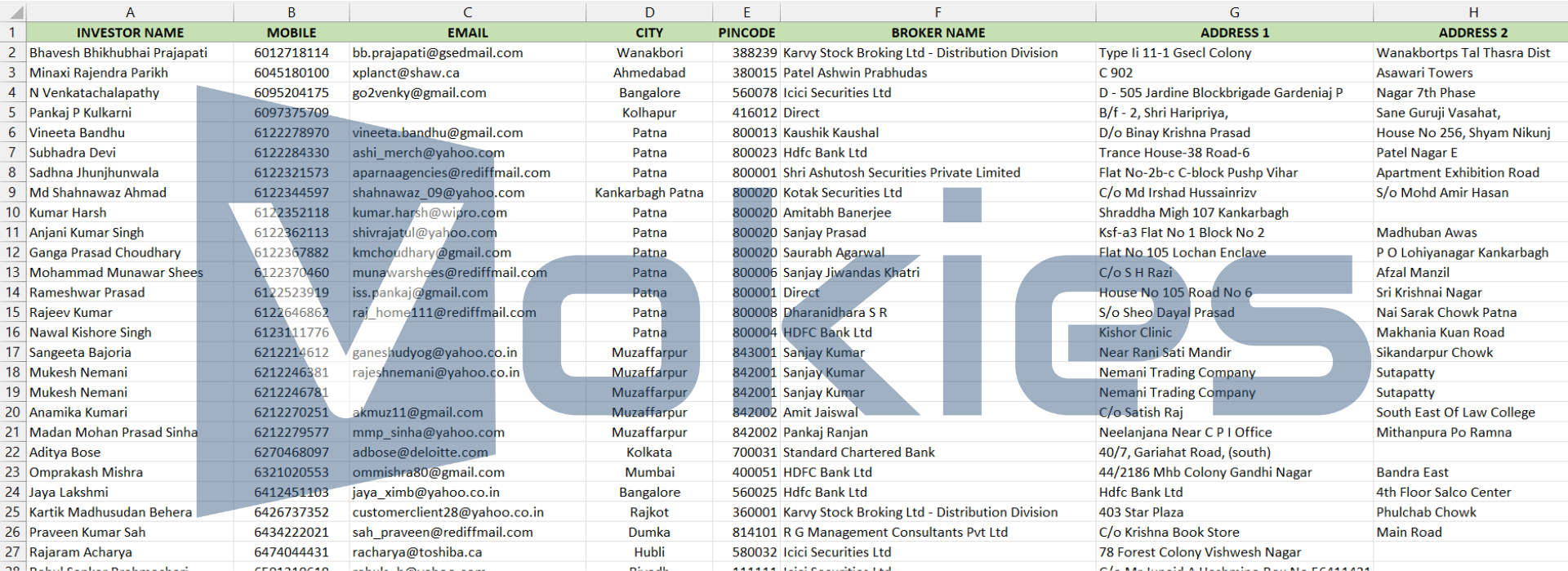 mutual-fund-holder-database